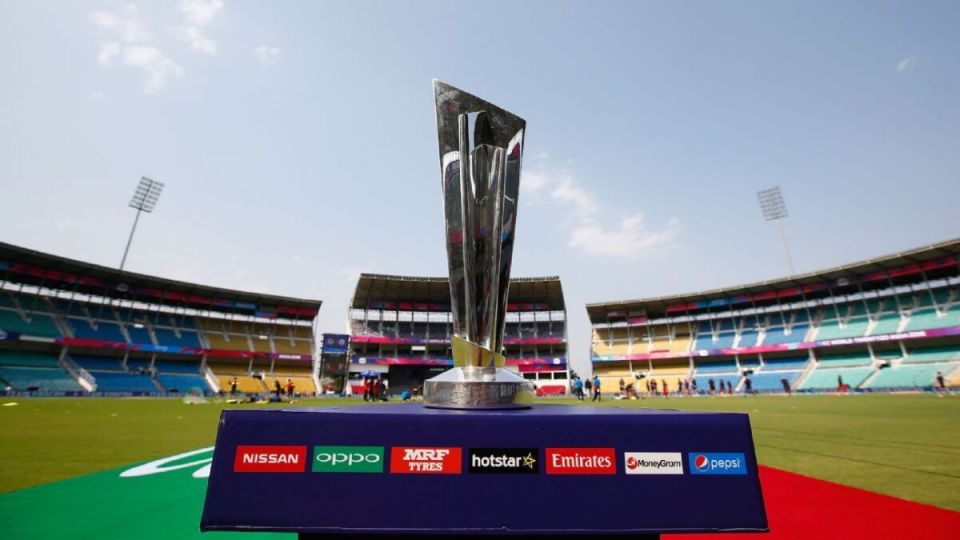 Image of the logo of T-20 World Cup 2020., covid19, Arun Dhumal Image of the logo of T-20 World Cup 2020., covid19, Arun Dhumal